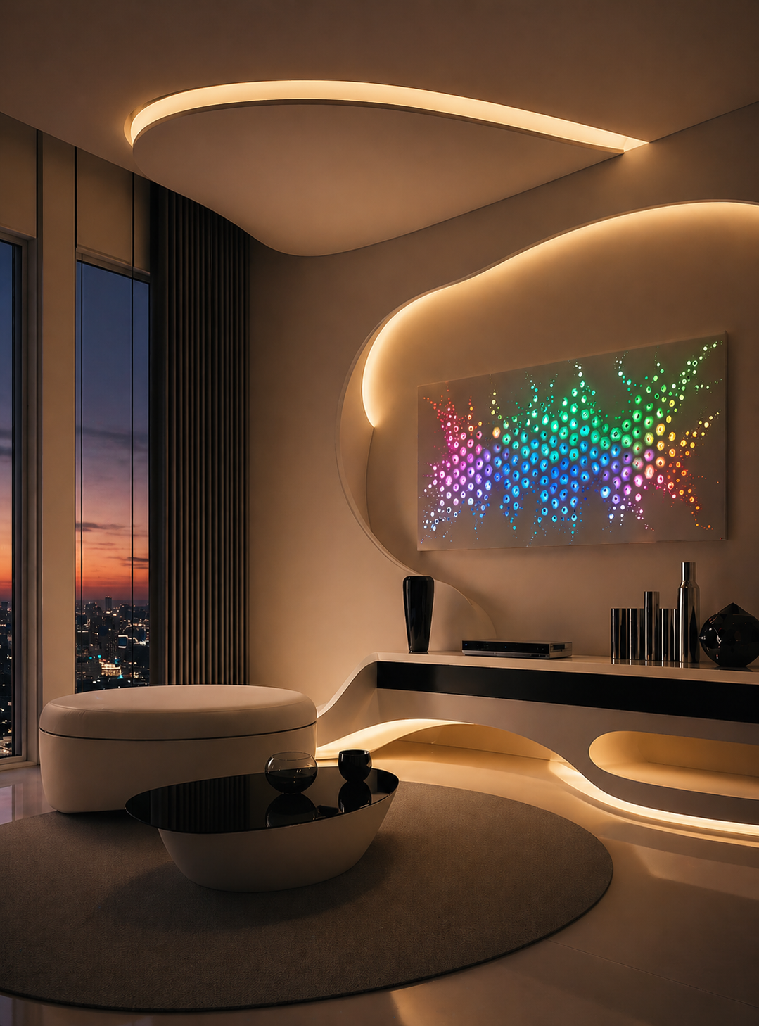 Wall art design su parete classica